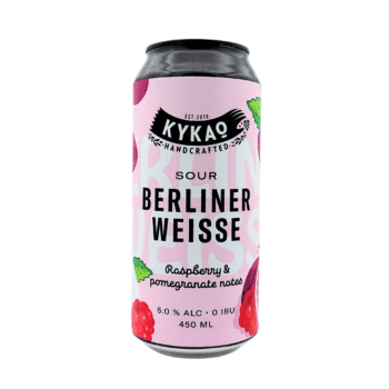 Fruited Berliner Weisse met framboos, rode bes en granaatappel van Kykao