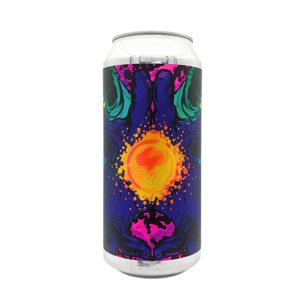 Magic Gloves New England Pale Ale van Salama Brewing, 5,3% alc. met juicy citrus- en tropische aroma’s.