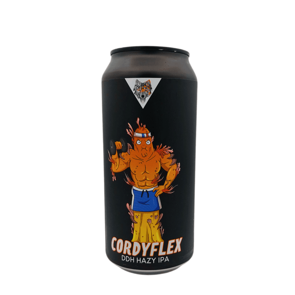 Cordyflex New Zealand IPA blik van Zaungast, DDH Hazy IPA uit Oostenrijk, exclusief verkrijgbaar bij My Dear Beer, ideaal voor een bierpakket samenstellen
