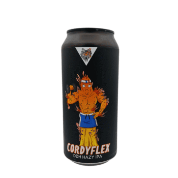 Cordyflex New Zealand IPA blik van Zaungast, DDH Hazy IPA uit Oostenrijk, exclusief verkrijgbaar bij My Dear Beer, ideaal voor een bierpakket samenstellen