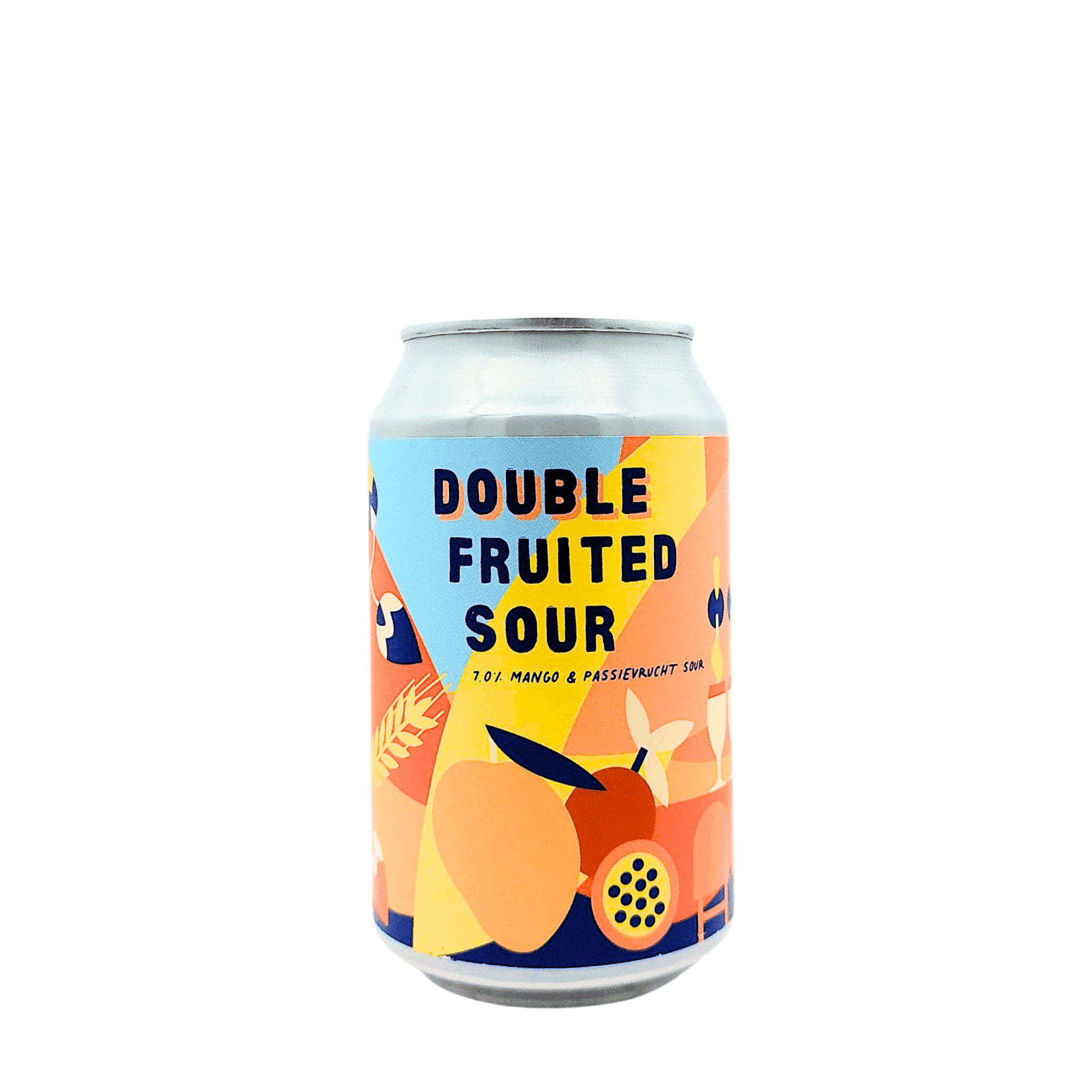 Double Fruited Sour van Brouwerij Eleven met mango en passievrucht 7%