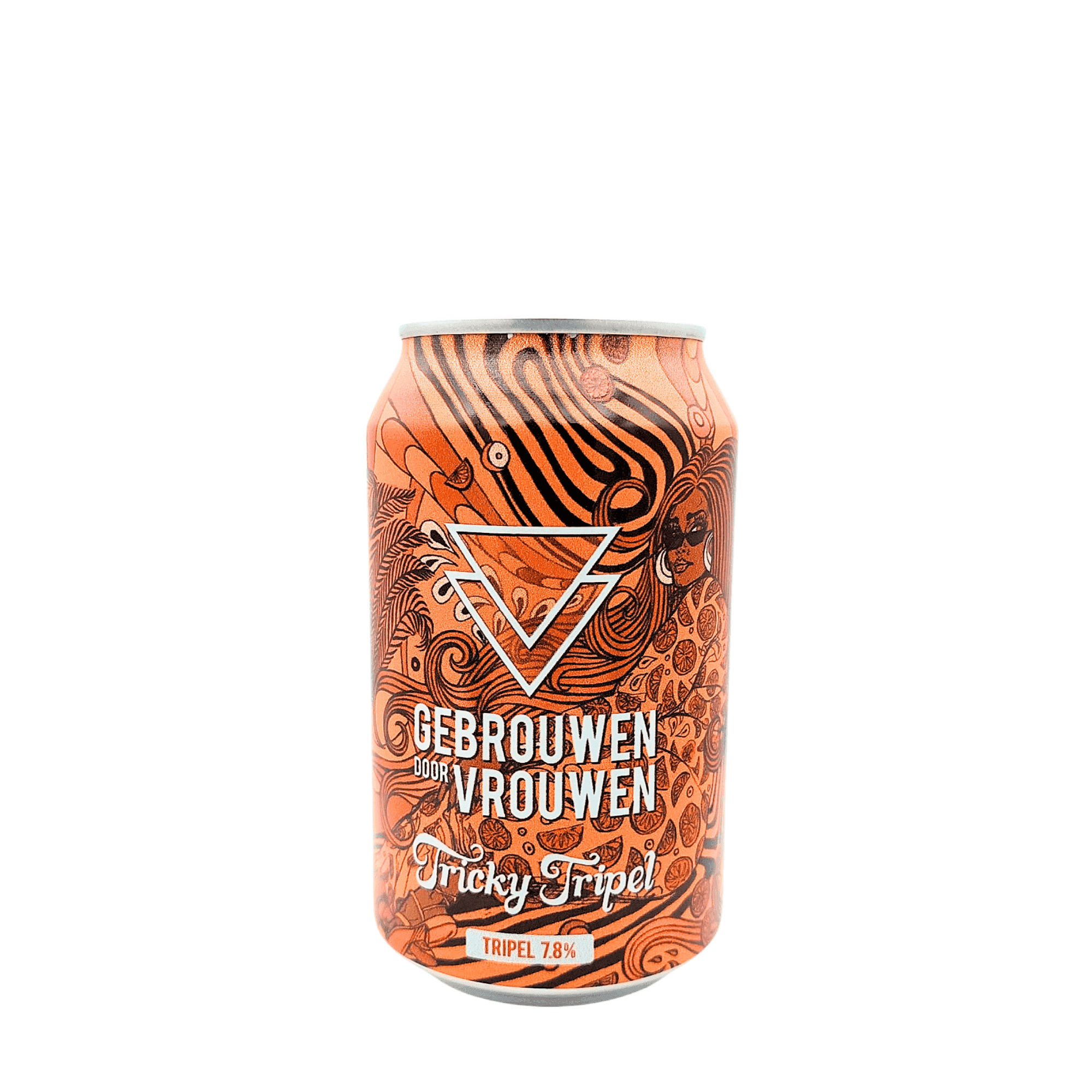 Tricky Tripel speciaalbier Gebrouwen door Vrouwen tripel 7.8