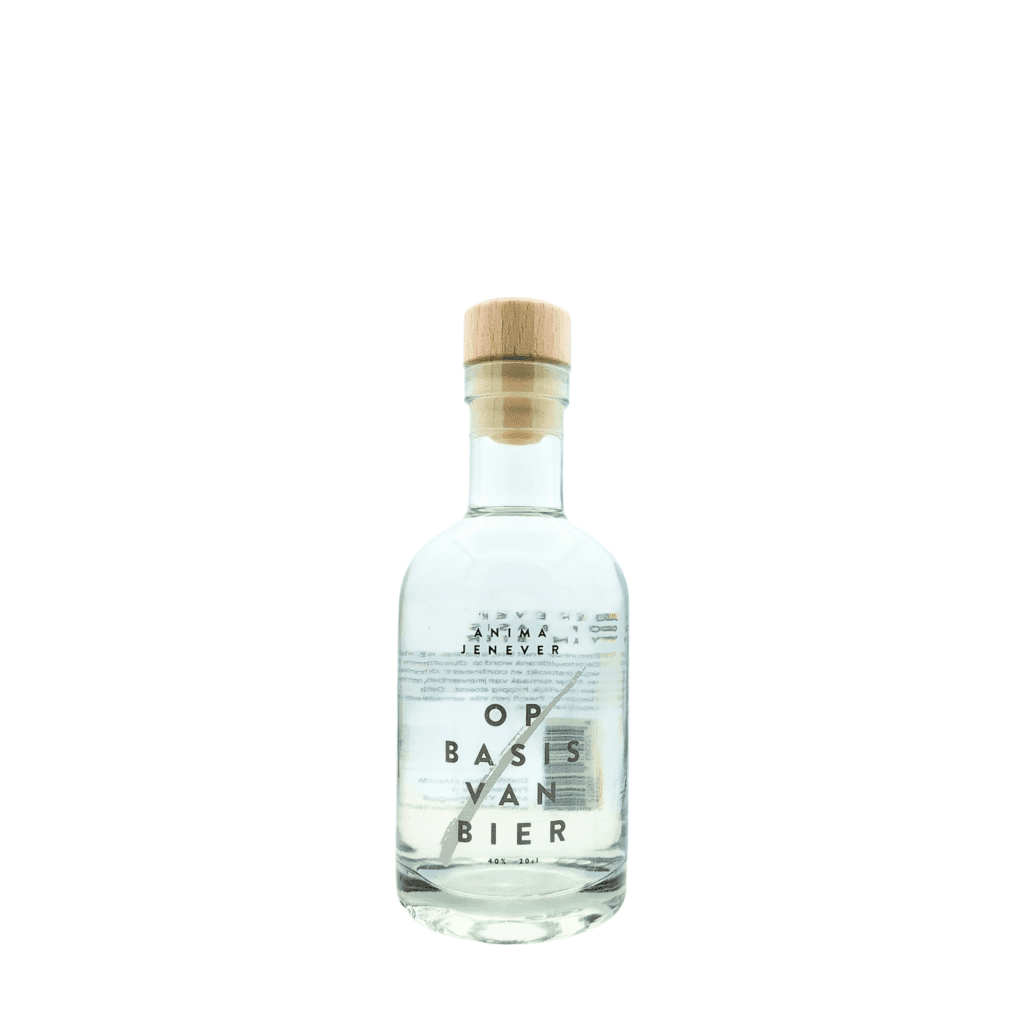 ANIMA jenever op basis van bier 40% – moutige jenever met hoppig accent