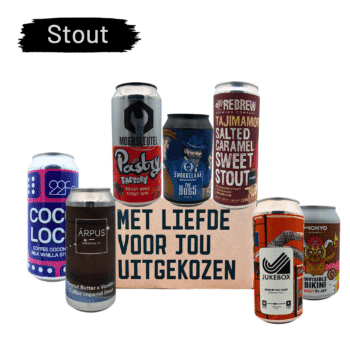 Stout bierpakket Bierpakket vol Stout bier van My Dear Beer
