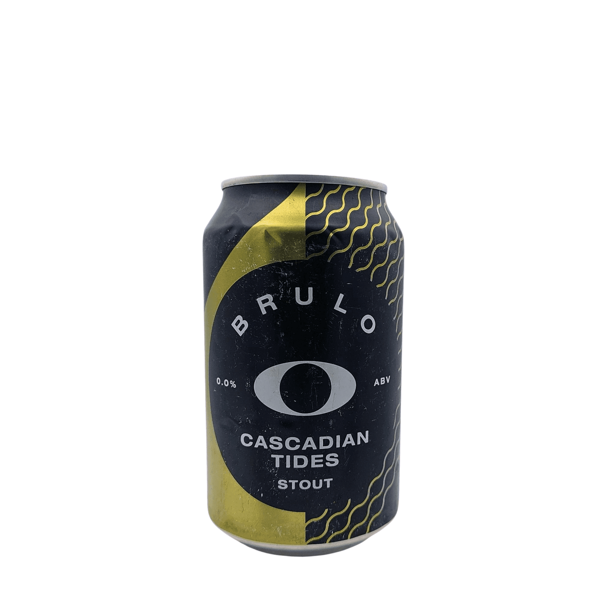 BRULO Cascadian Tides Stout 0.0 alcoholvrij dry hopped stout Simcoe Columbus 56 kcal