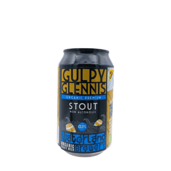 Waterland Brewery Gulpy Glennis – Non-alcoholic Stout biologisch bier (0,3%) – 330ml blik