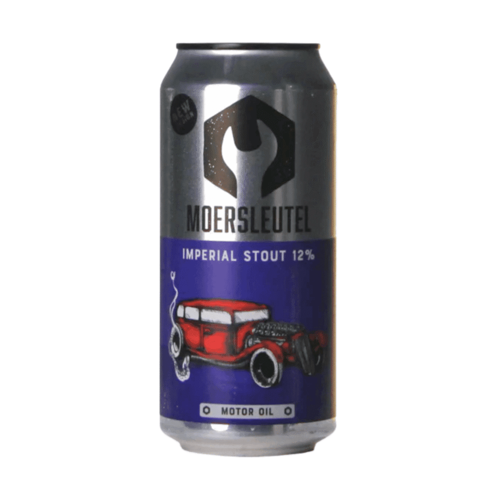 Motorolie Motor Oil Moersleutel Imperial Stout 12% alcohol 55 IBU