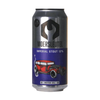Motorolie Motor Oil Moersleutel Imperial Stout 12% alcohol 55 IBU