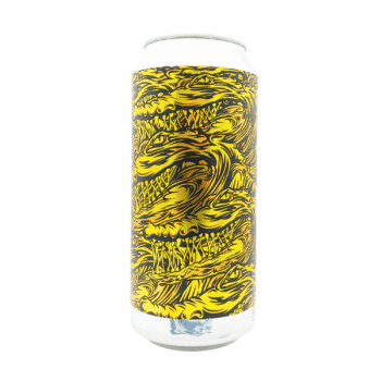 Salama Brewing El Cocodrilo West Coast IPA 7,2% ABV – geel-zwart blik met krokodillen-artwork – exclusief bij My Dear Beer