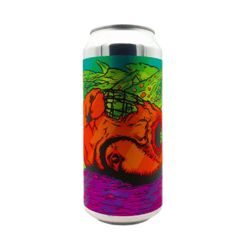 Decapitation NEIPA paars, oranje en groen label