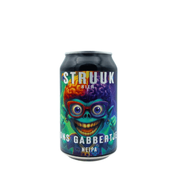Ons Gabbertje NEIPA paars oranje mintgroen label