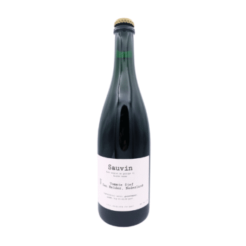 Sauvin wild ale wit zwart label wijnachtig zuur bier