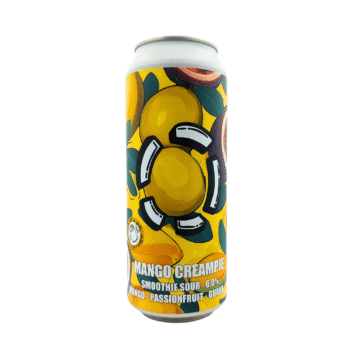 Mango Creampie smoothie sour mango geel groen donkergrijs label