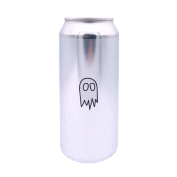 Ghost We Can Be Friends pils zilver zwart label alcoholarm bier