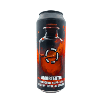 Amortentia NEDIPA zwart en oranje label