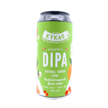 hoppy dipa lichtgroen oranje rood label bitter tropisch bier