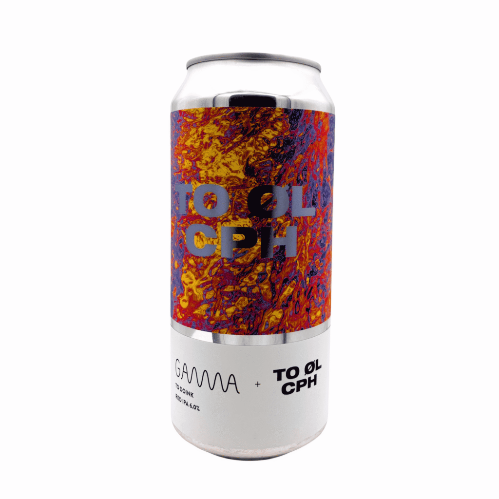 Gamma To Doink blik 440 ml, een Red IPA van 6,5% gebrouwen in samenwerking met To Øl CPH voor Great Doink Day 2026.