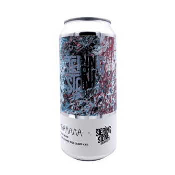 Gamma Step Doink blik 440 ml, een Dryhopped Rice Lager van 4,8% gebrouwen met Stepping Stone Brewing Co. voor Great Doink Day 2026.