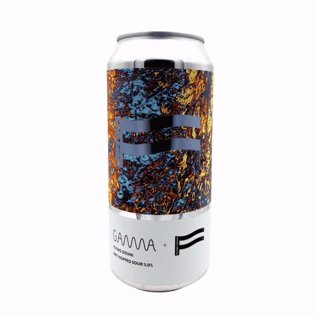 Gamma Flying Doink blik 440 ml, een Dryhopped Sour van 5,0% gebrouwen met Flying Couch Brewing voor Great Doink Day 2026.